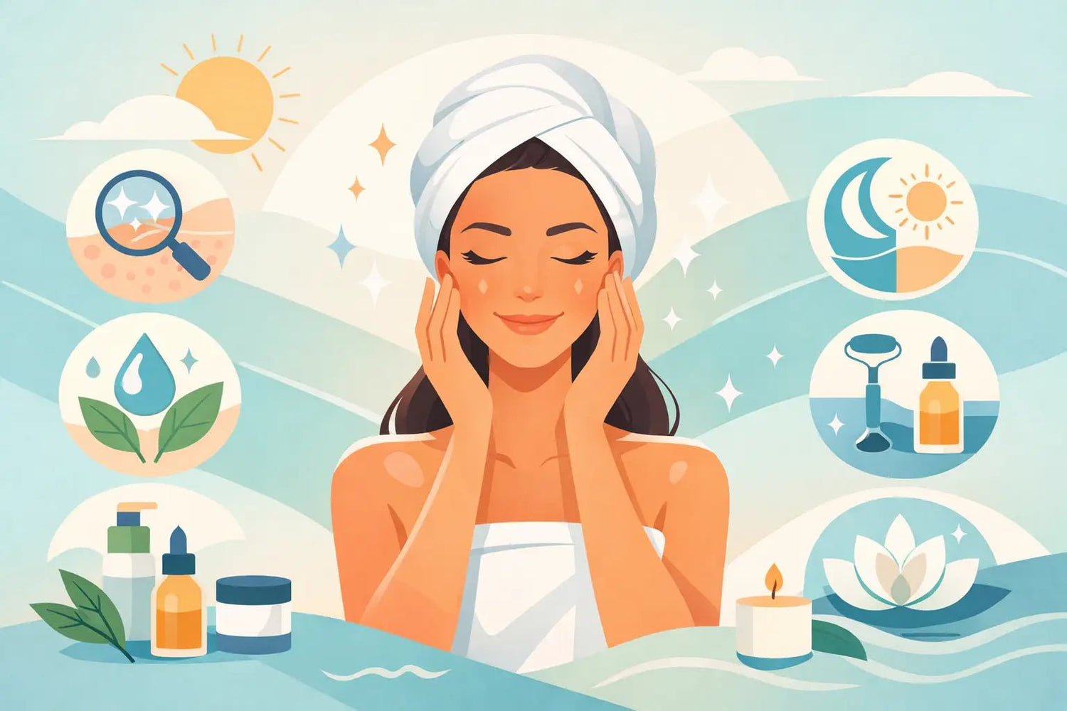 7 βήματα για λαμπερή επιδερμίδα κάθε μέρα - VAITSI Cosmetics