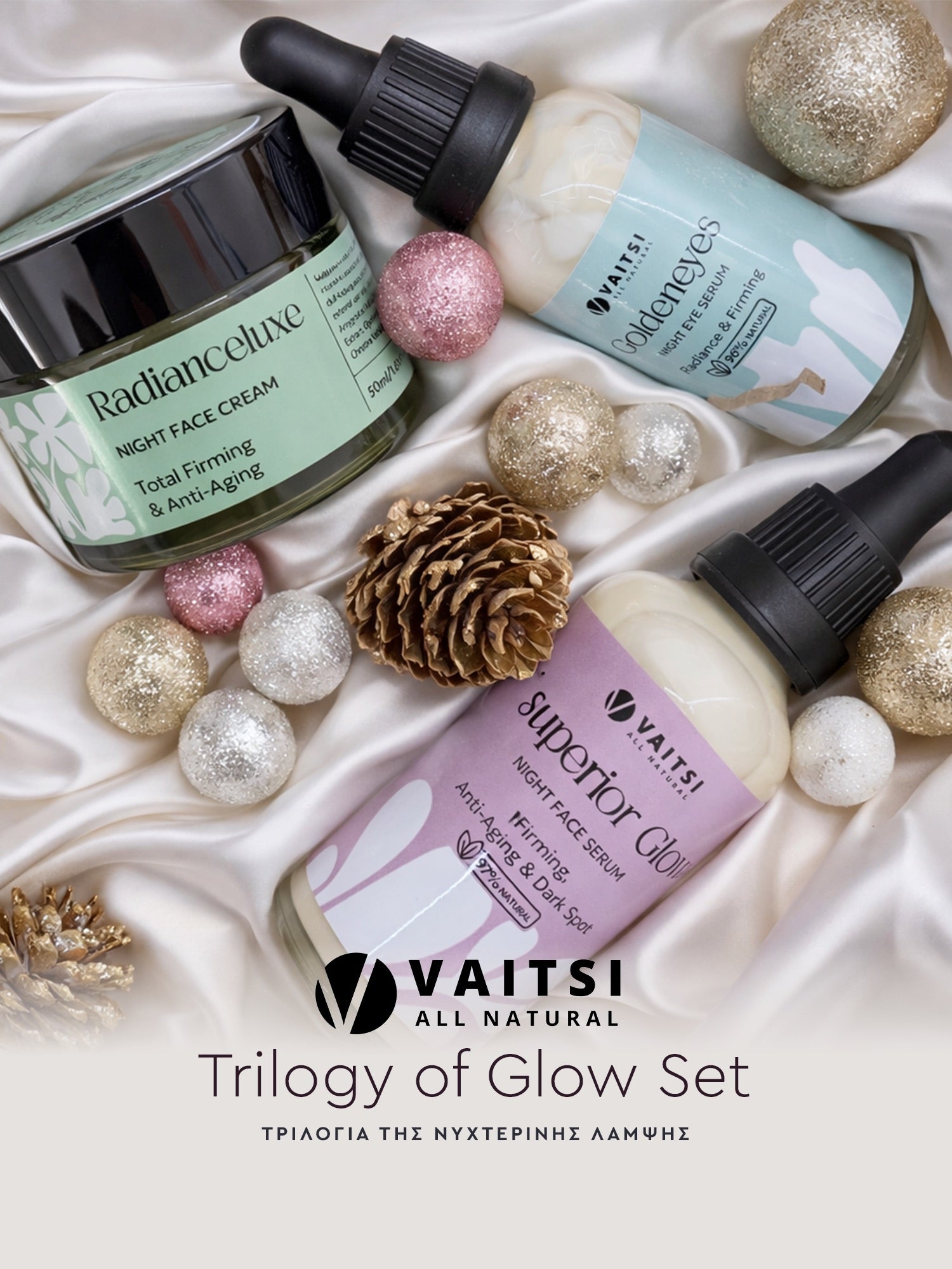 Trilogy of Glow - Ingrédients biologiques