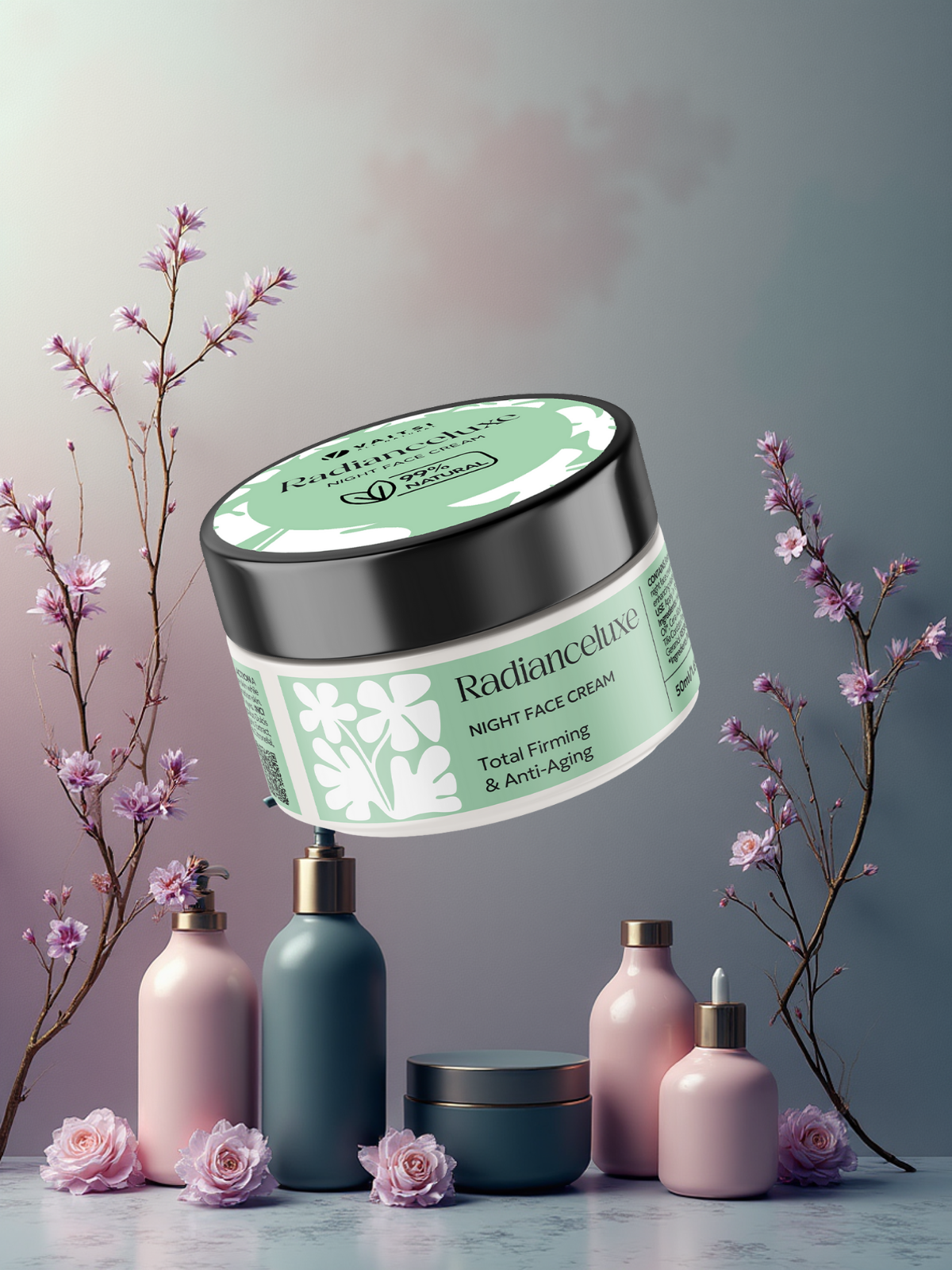 Φροντίστε το δέρμα σας με την Κρέμα Προσώπου Νυκτός για ήπια λεύκανση και αντιγήρανση. Επισκεφθείτε μας για περισσότερες πληροφορίες - VAITSI COSMETICS