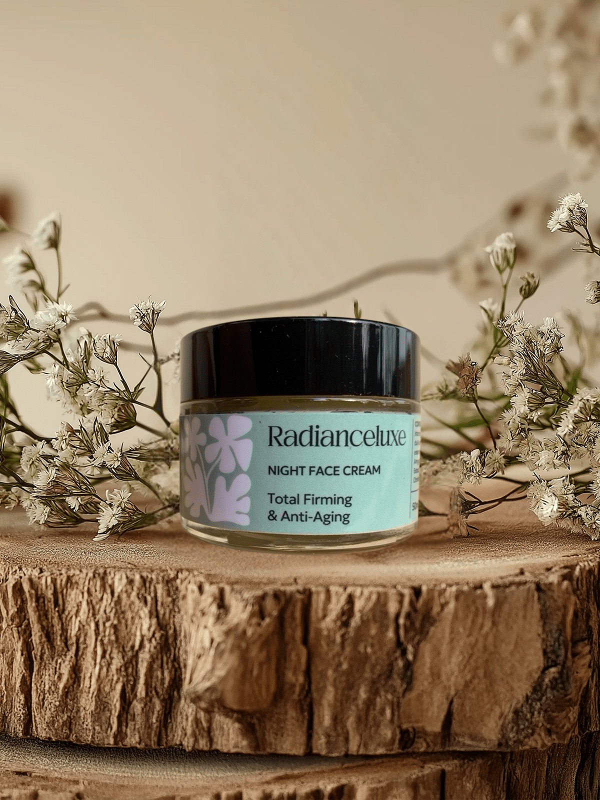 RADIANCELUXE Κρέμα Προσώπου Νυκτός – Φωτεινότητα, Σύσφιξη & Αντιγήρανση 50ml - VAITSI Cosmetics - SKU39 - 5213010850397
