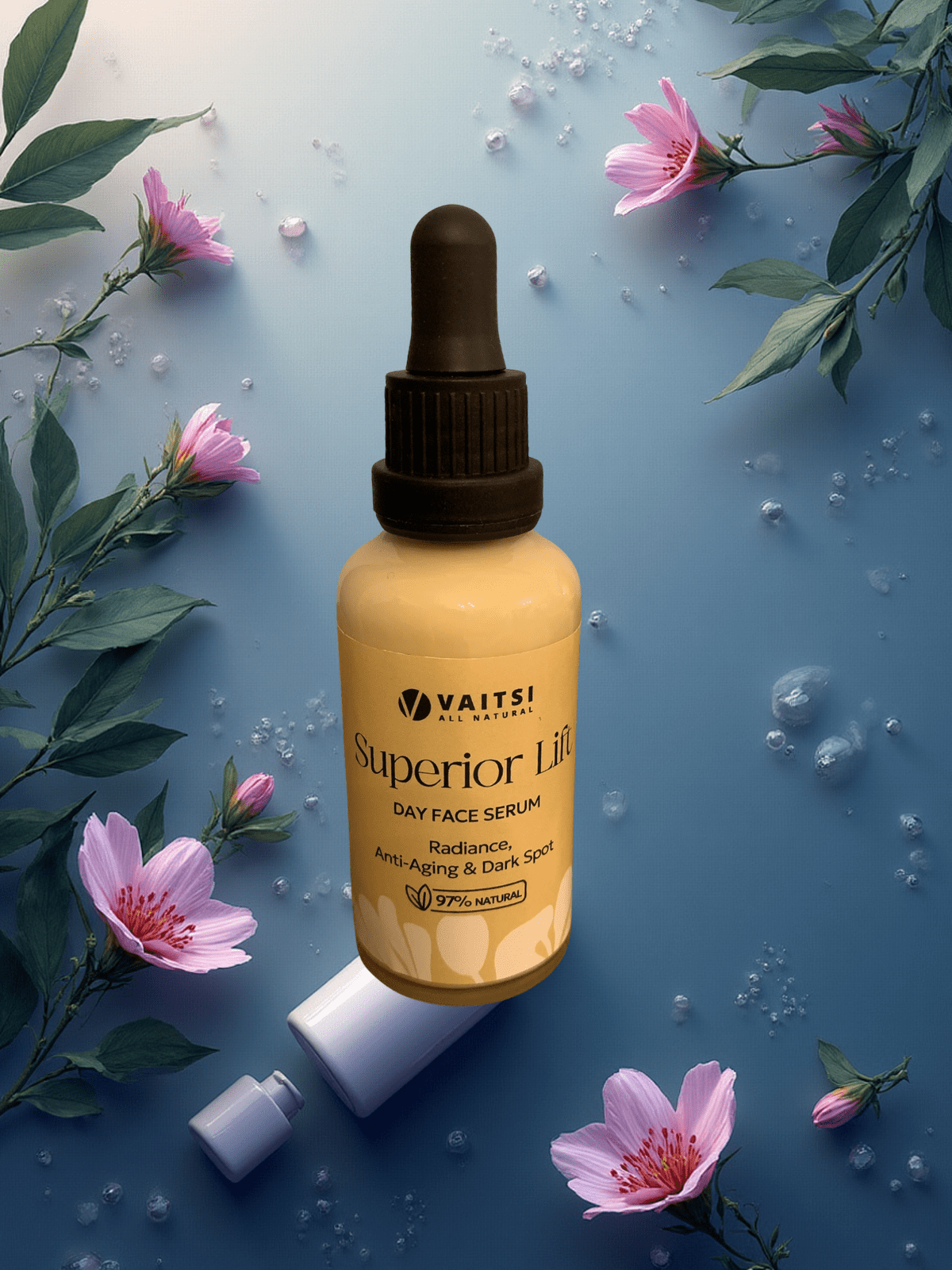 SUPERIOR LIFT Sérum visage de jour – Éclat, raffermissement, anti-âge et taches brunes 50 ml - VAITSI Cosmetics - SKU61 - 5213010850618