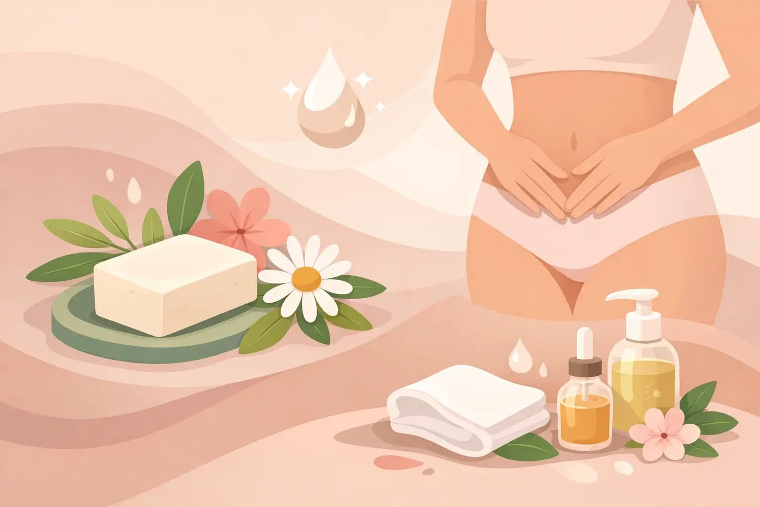Φυσικό σαπούνι για ευαίσθητη περιοχή - VAITSI Cosmetics