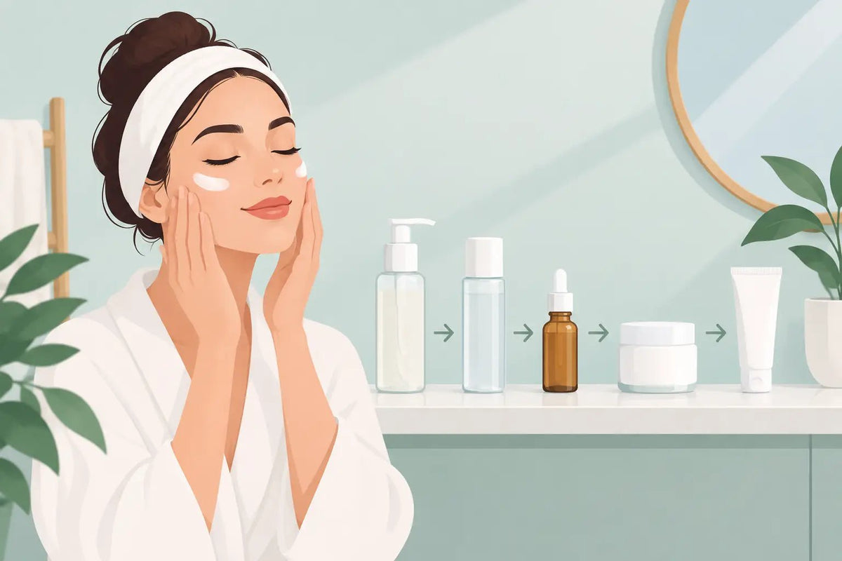 Ποια σειρά μπαίνουν τα skincare στη ρουτίνα σας; - VAITSI Cosmetics