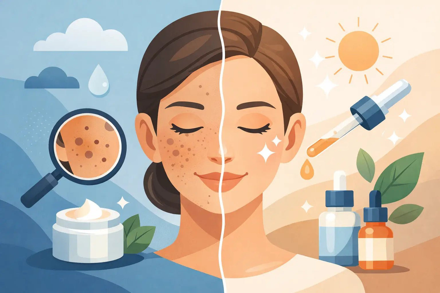 Πώς φεύγουν οι κηλίδες στο πρόσωπο - VAITSI Cosmetics