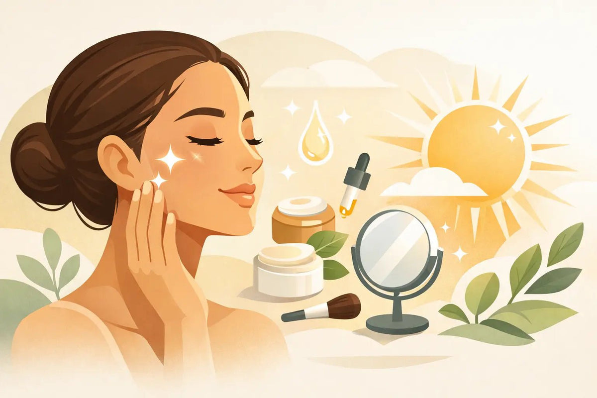 Πώς να πετύχεις φυσική λάμψη στο πρόσωπο - VAITSI Cosmetics