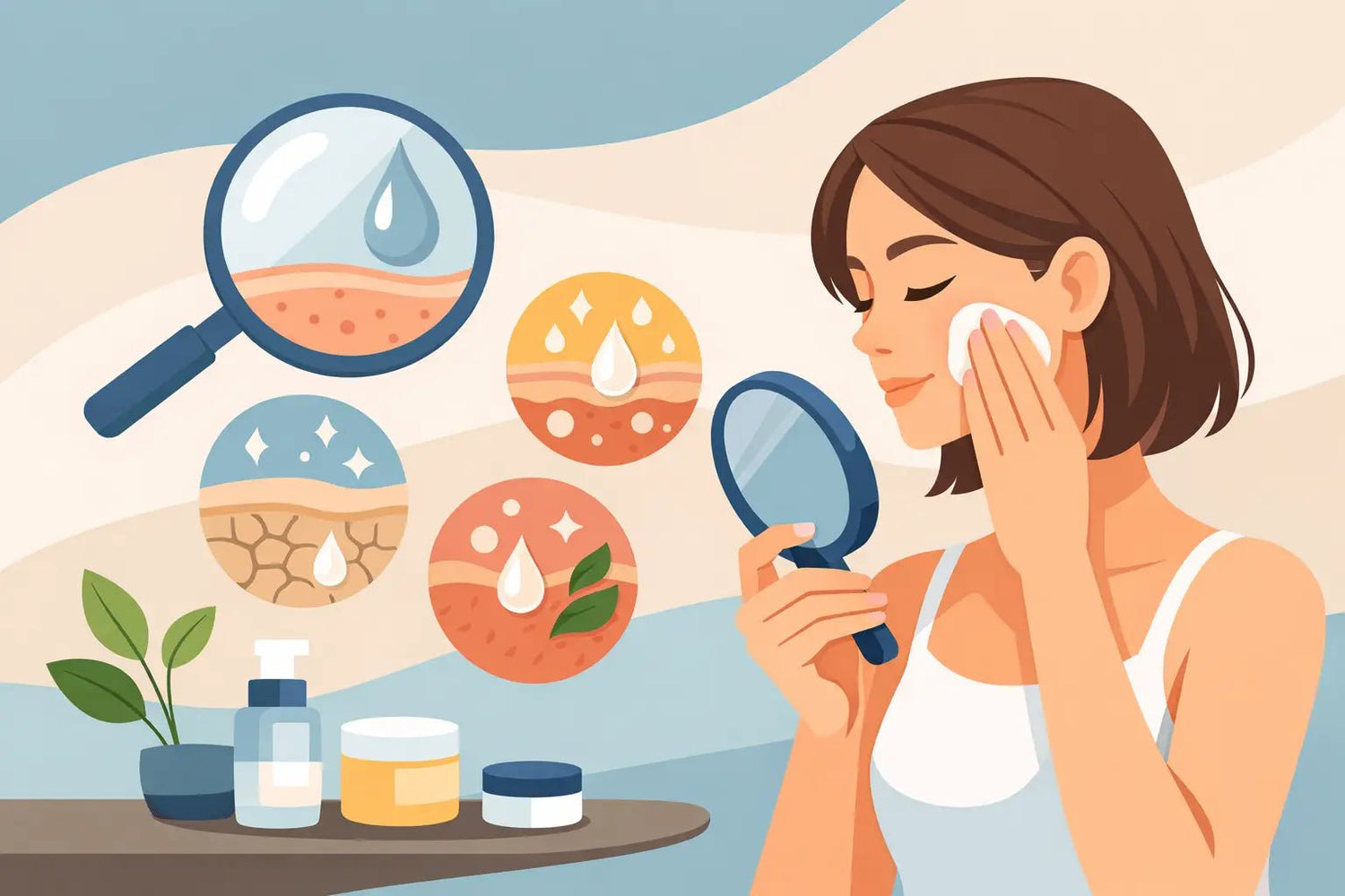Πώς να βρεις τύπο επιδερμίδας με απλό τεστ - VAITSI Cosmetics