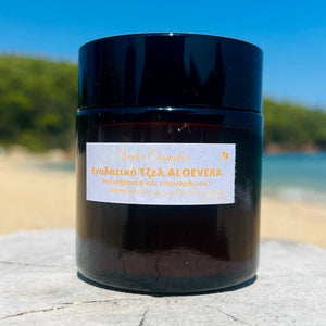 Ενυδατικό Τζελ "ALOEVERA" Αντιγήρανση και επανόρθωση με χαμομήλι και λεβάντα (2) - 120ml