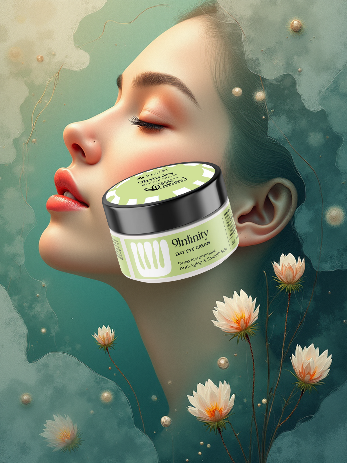 Traiter les rides et éclaircir le contour des yeux avec la Crème de Jour pour les Yeux. Visitez notre site web pour plus d'informations - VAITSI COSMETICS