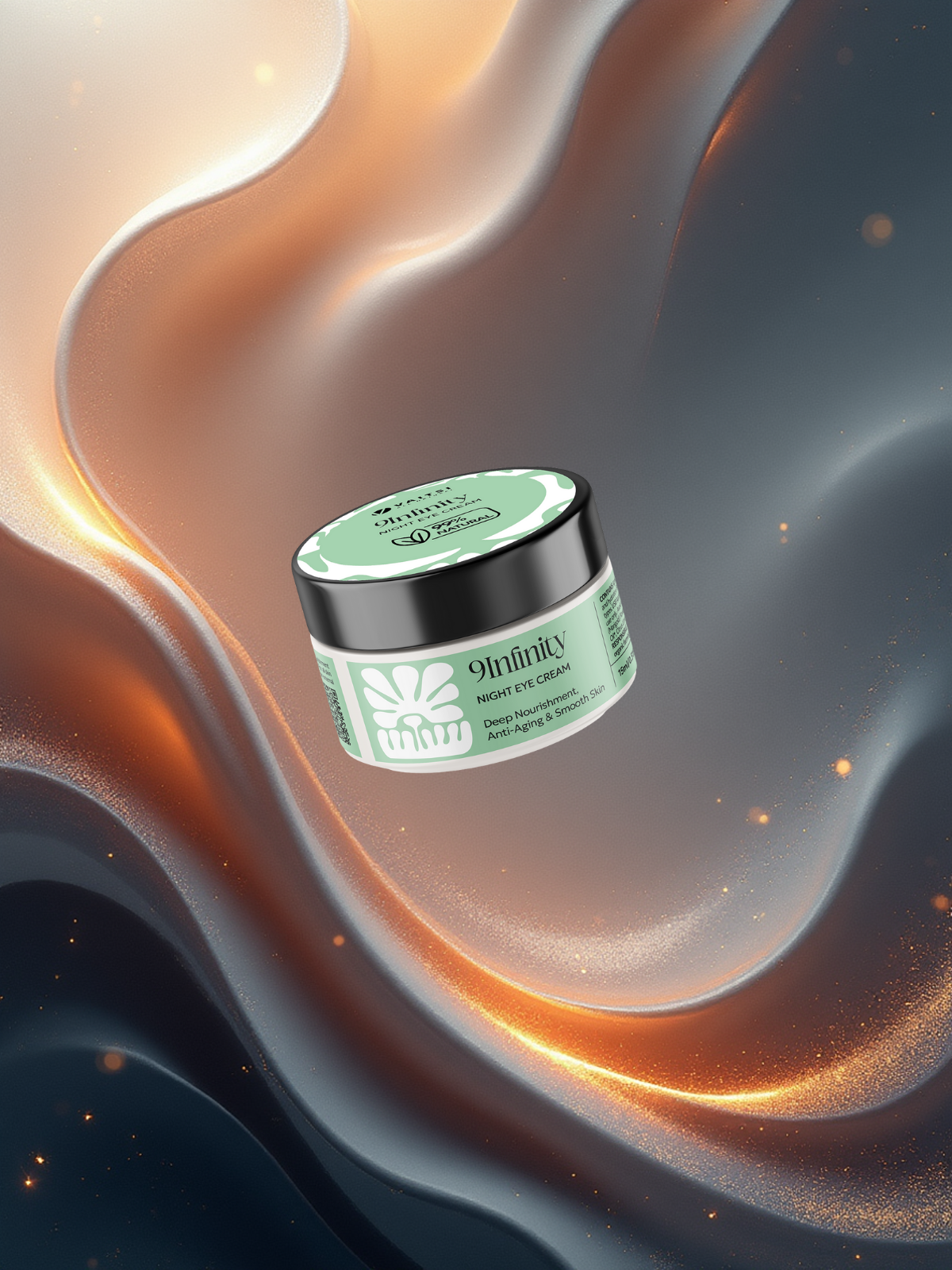 Donnez à vos yeux le soin dont ils ont besoin avec Night Eye Cream. Découvrez ses bienfaits sur notre page - VAITSI COSMETICS