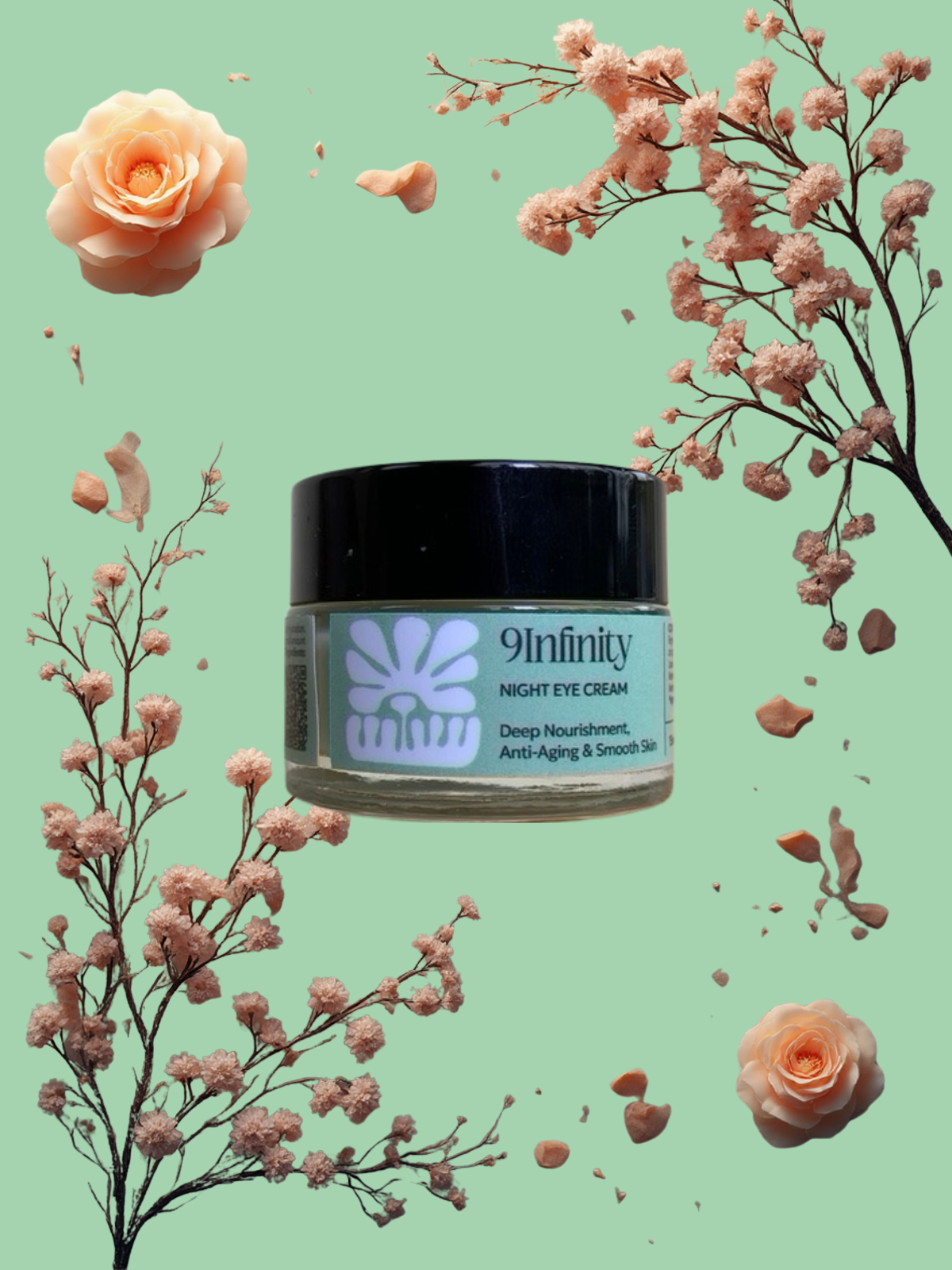 Donnez à vos yeux le soin dont ils ont besoin avec Night Eye Cream. Découvrez ses bienfaits sur notre page - VAITSI COSMETICS