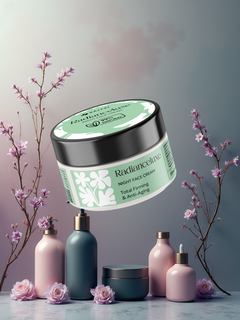 Φροντίστε το δέρμα σας με την Κρέμα Προσώπου Νυκτός για ήπια λεύκανση και αντιγήρανση. Επισκεφθείτε μας για περισσότερες πληροφορίες - VAITSI COSMETICS