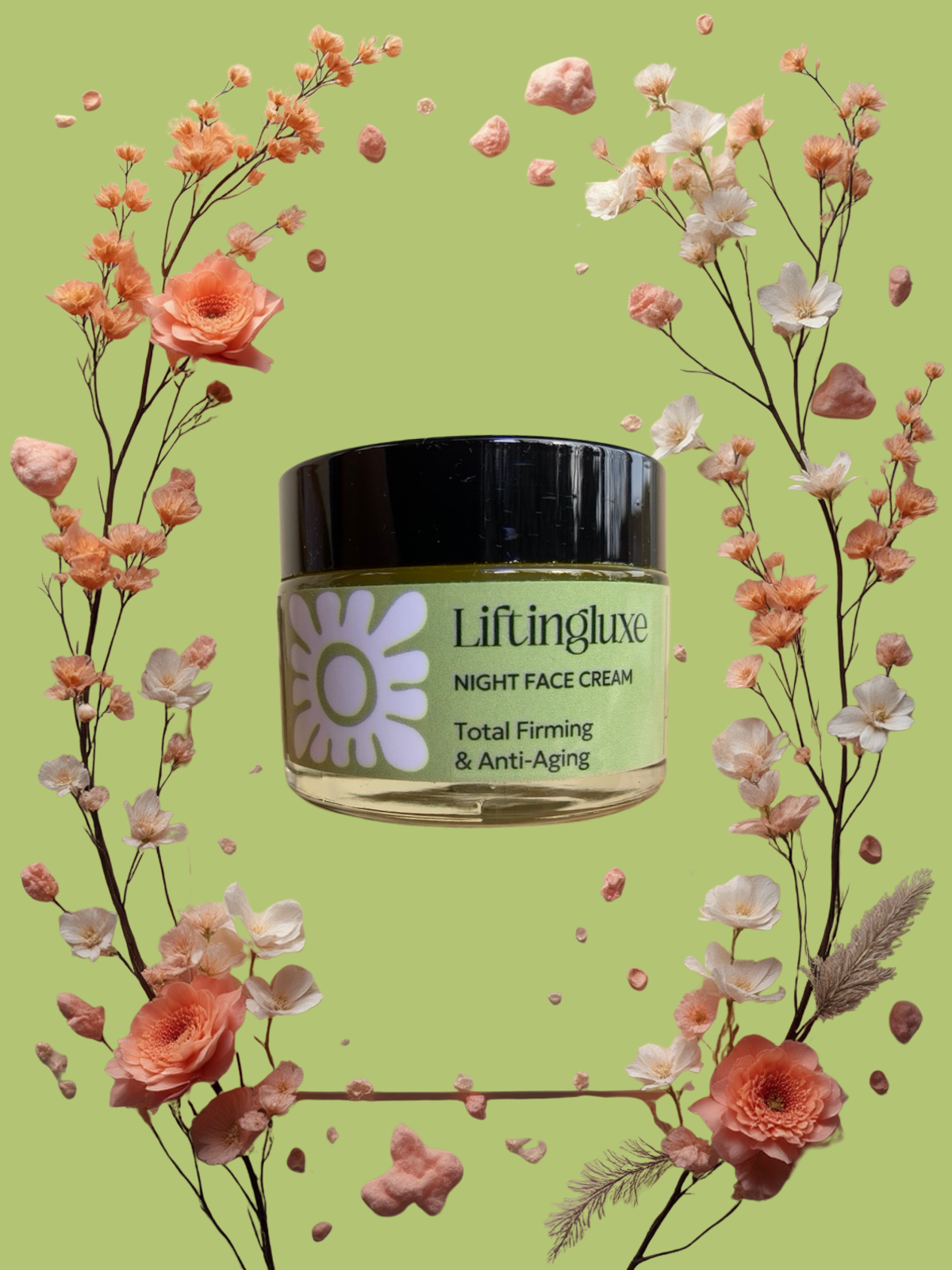 Ανακαλύψτε τη φυσική φροντίδα του δέρματός σας με την Κρέμα Προσώπου Νυκτός 45+. Μάθετε περισσότερα για τα αποτελέσματα της στη σελίδα μας - VAITSI COSMETICS