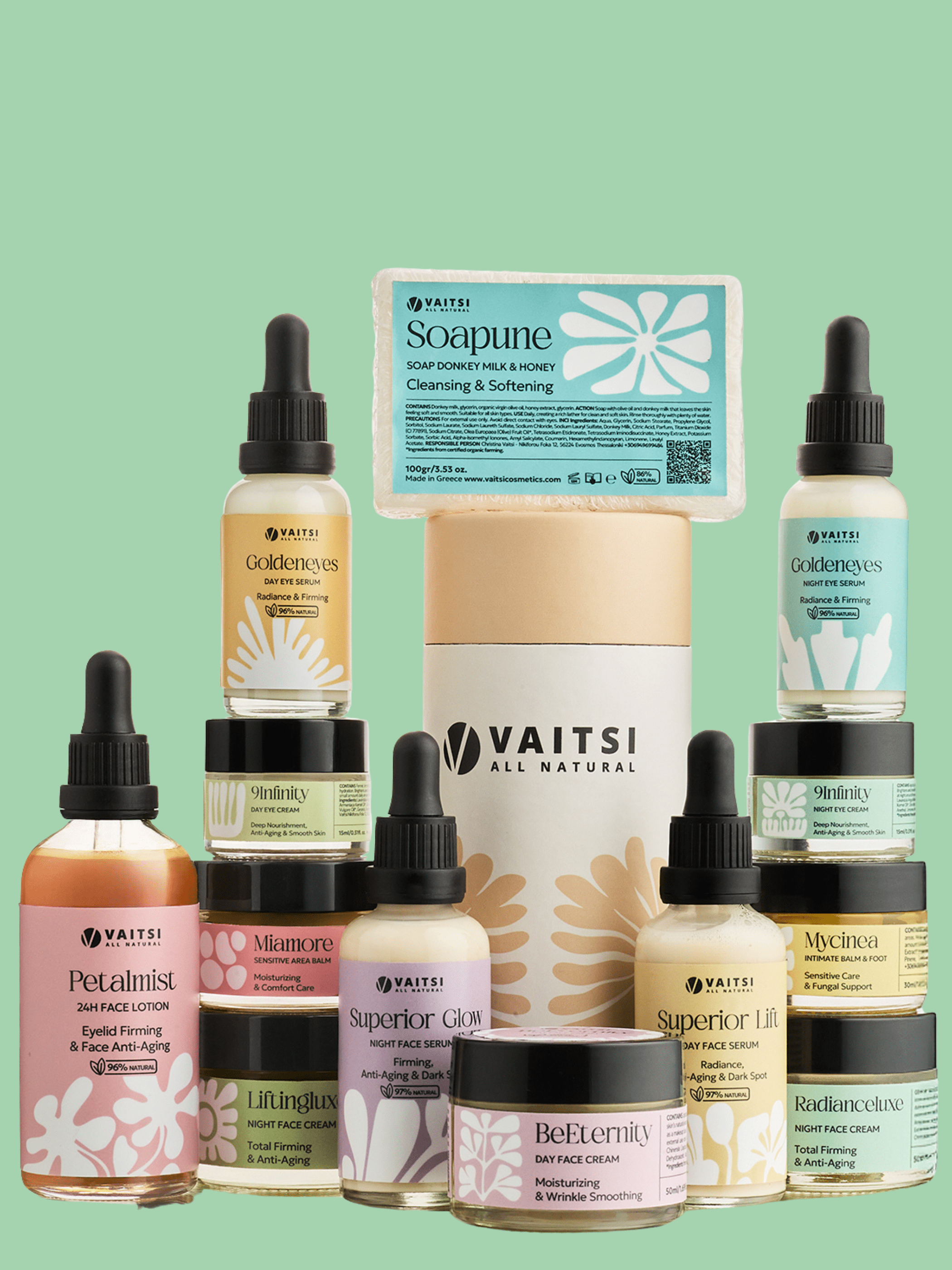 9INFINITY Κρέμα Ματιών Νυκτός – Ενυδάτωση, Ρυτίδες & Φωτεινότητα 15ml (no37) - VAITSI Cosmetics - SKU37 - 5213010850373