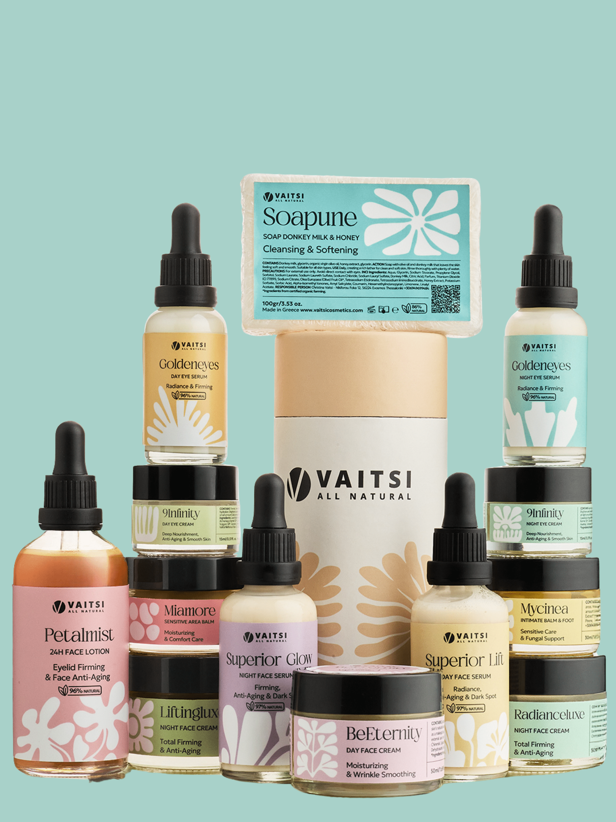 GOLDENEYES Ορός Ματιών Νυκτός – Ανάπλαση, Αντιγήρανση, Μαύροι Κύκλοι & Οιδήματα 30ml (no60) - VAITSI Cosmetics - SKU60 - 5213010850601