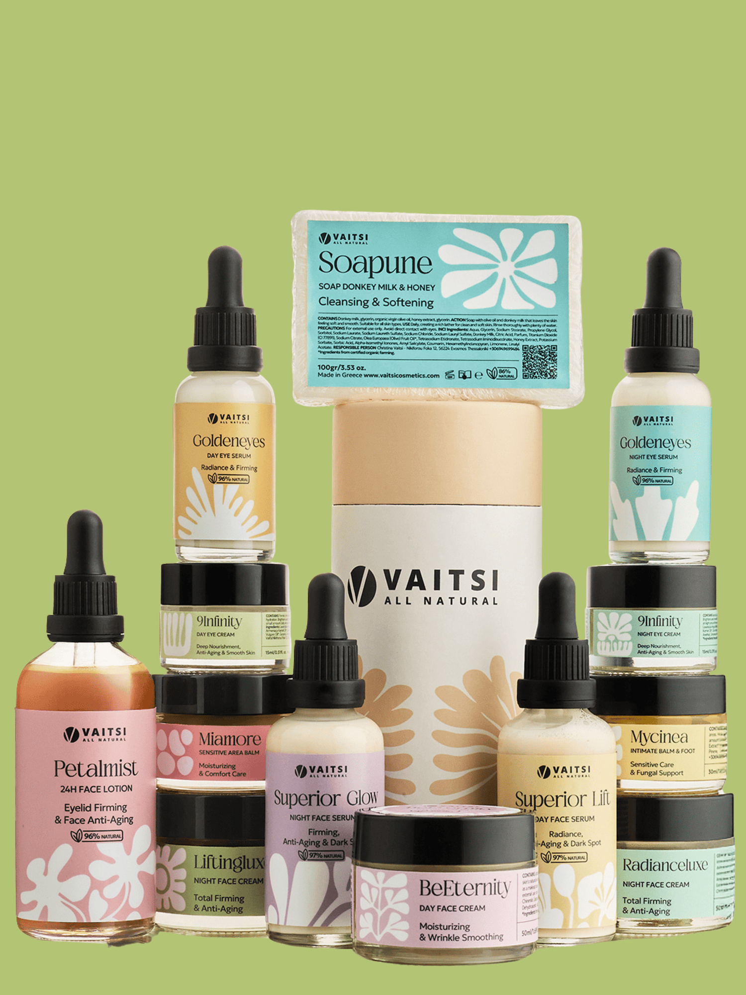 LIFTINGLUXE Κρέμα Προσώπου Νυκτός – Ολική Σύσφιξη & Αντιγήρανση 50ml (no40) - VAITSI Cosmetics - SKU40 - 5213010850403