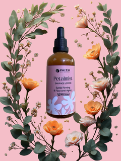 PETALMIST 24H Λοσιόν Προσώπου – Σύσφιξη, Ανόρθωση Βλεφάρων & Αντιγήρανση 100ml - VAITSI Cosmetics - SKU50 - 5213010850502
