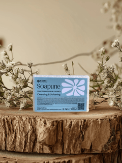 SOAPUNE Σαπούνι Γάλα Γαϊδάρας & Μέλι bio – Καταπραϋντικό & Ενυδατικό 100gr - VAITSI Cosmetics - SKU69 - 5213010850694