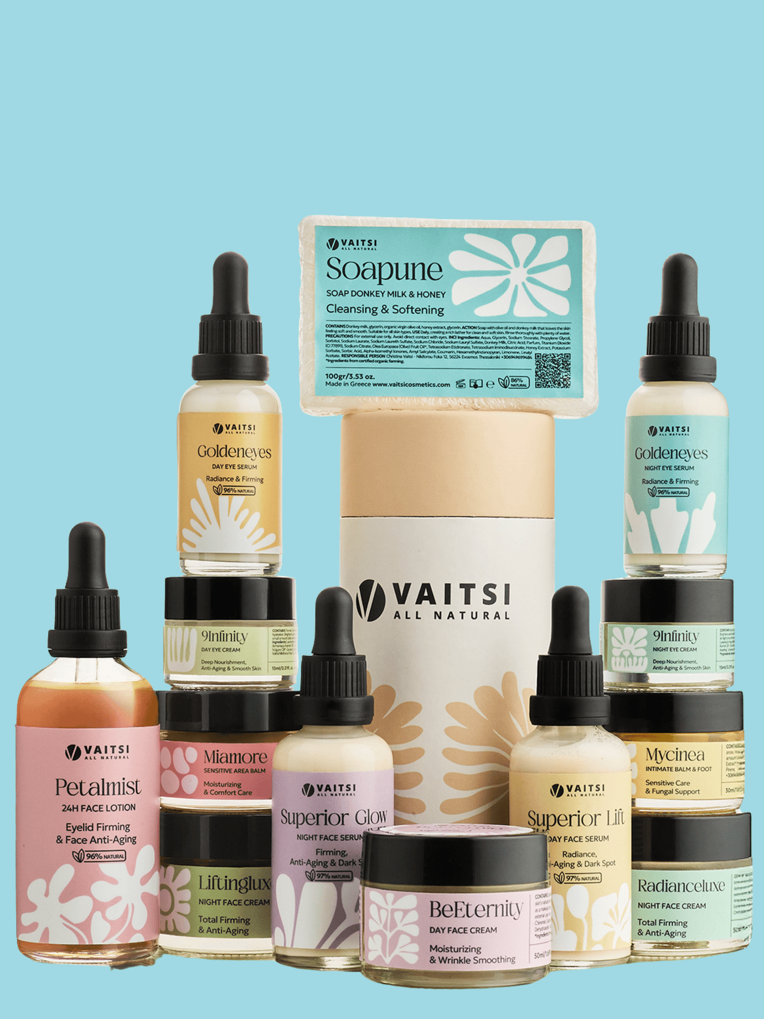 SOAPUNE Σαπούνι Γάλα Γαϊδάρας & Μέλι bio – Καταπραϋντικό & Ενυδατικό 100gr (no69) - VAITSI Cosmetics - SKU69 - 5213010850694